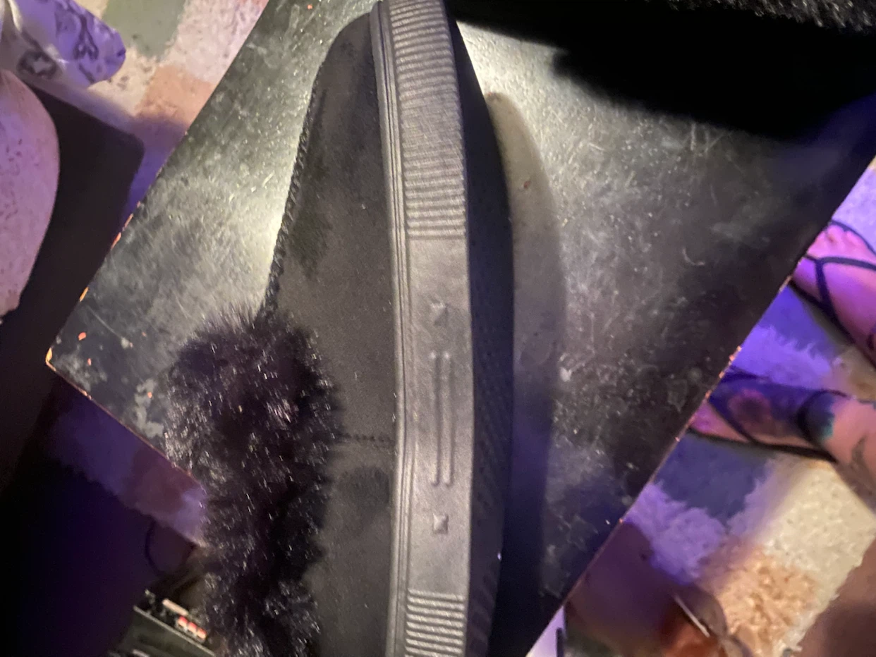 Black Faux Fur Lined booties Size 41 - photo 3
