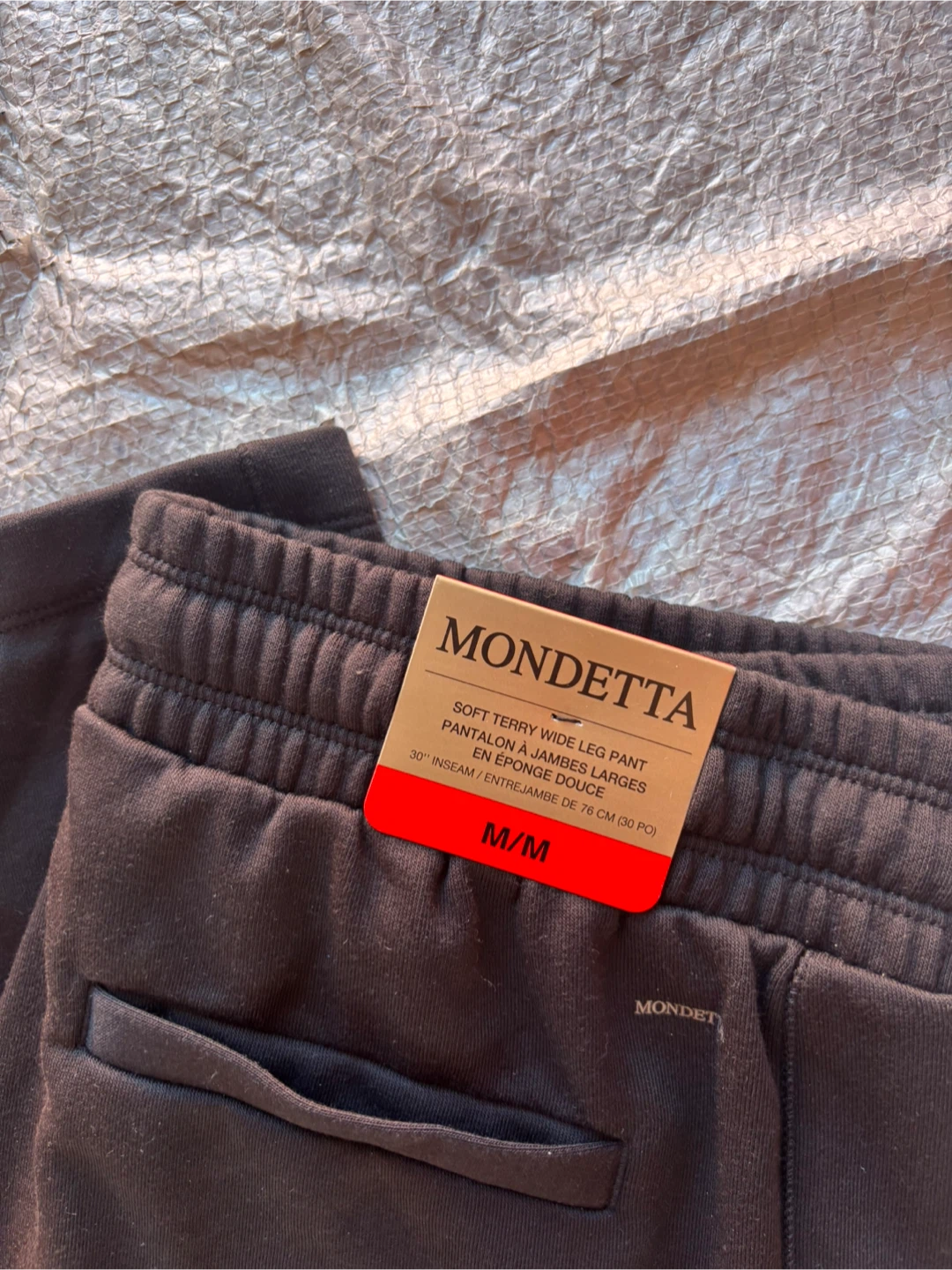 Mondetta Soft Terry Wide Leg fleece Pants - photo 2