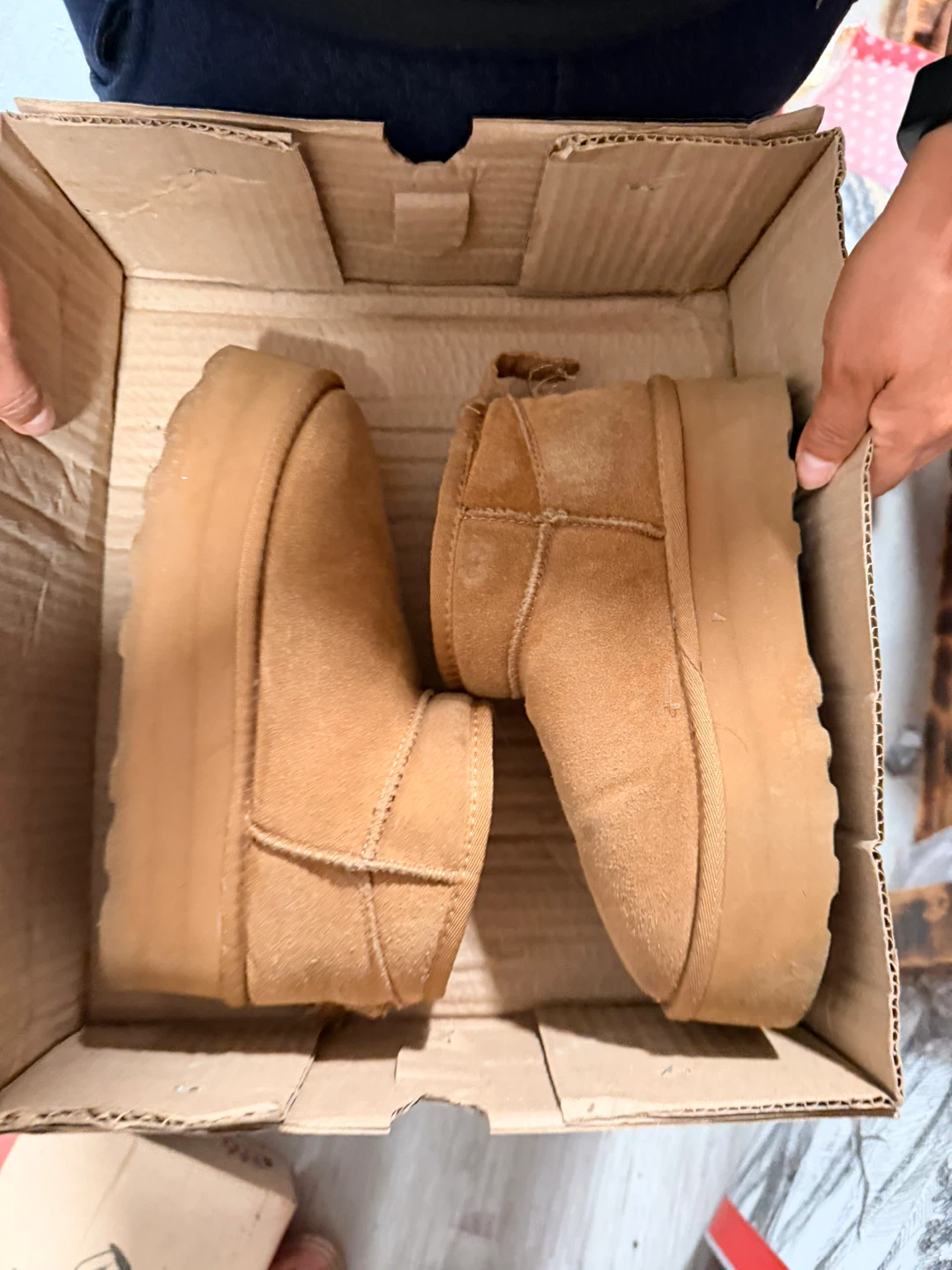 King Welt Platform Boots