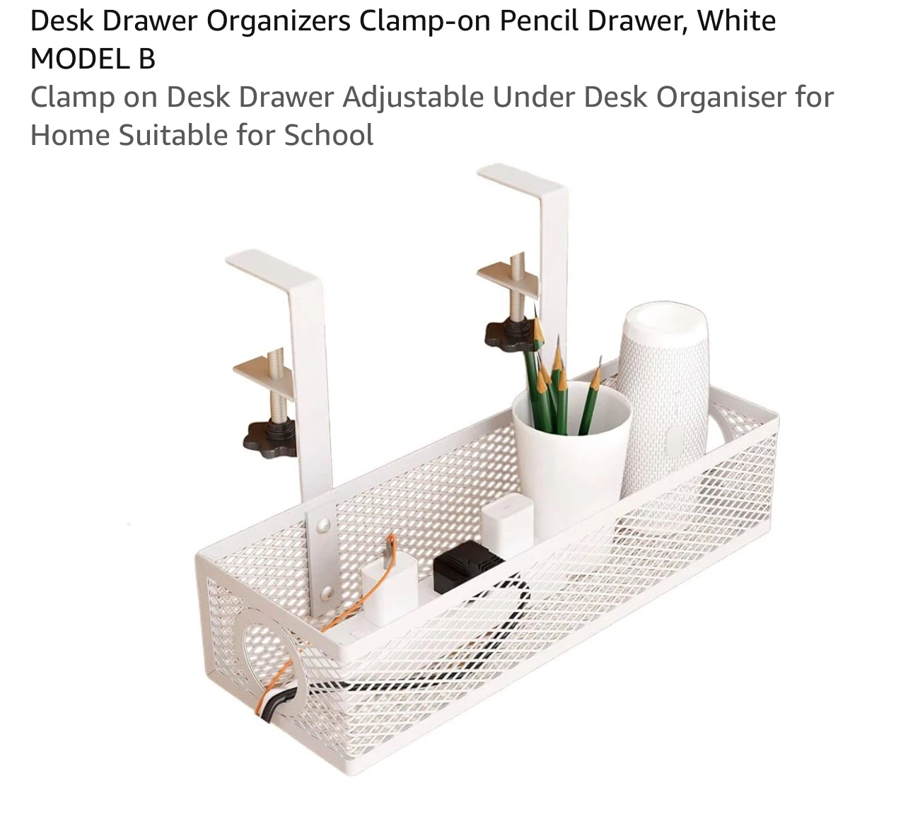 BRAND NEW White Mesh Cable Management Tray - photo 3