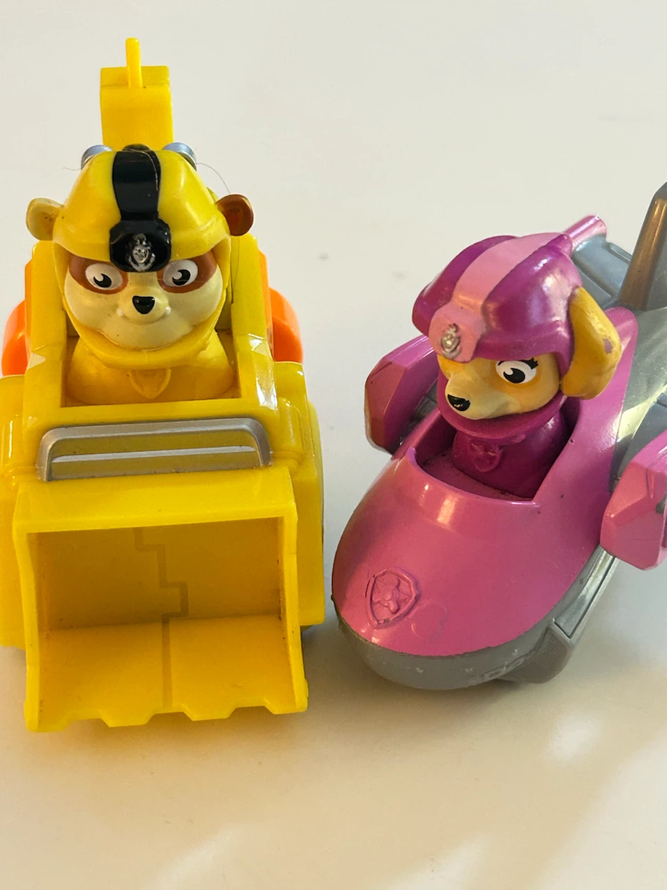 Paw Patrol Rubble and Skye Toy Vehicles