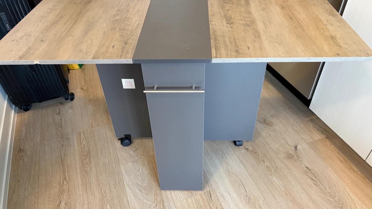 Folding Table with Storage - photo 2