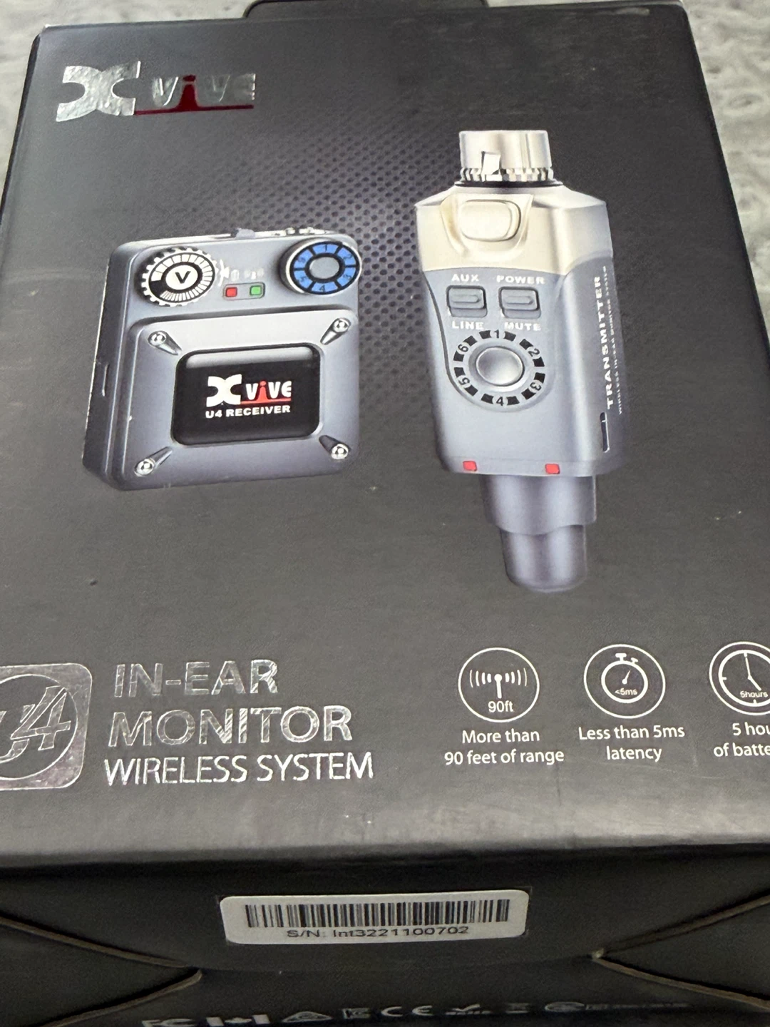 Xvive U4 Wireless In-Ear Monitor System - photo 4