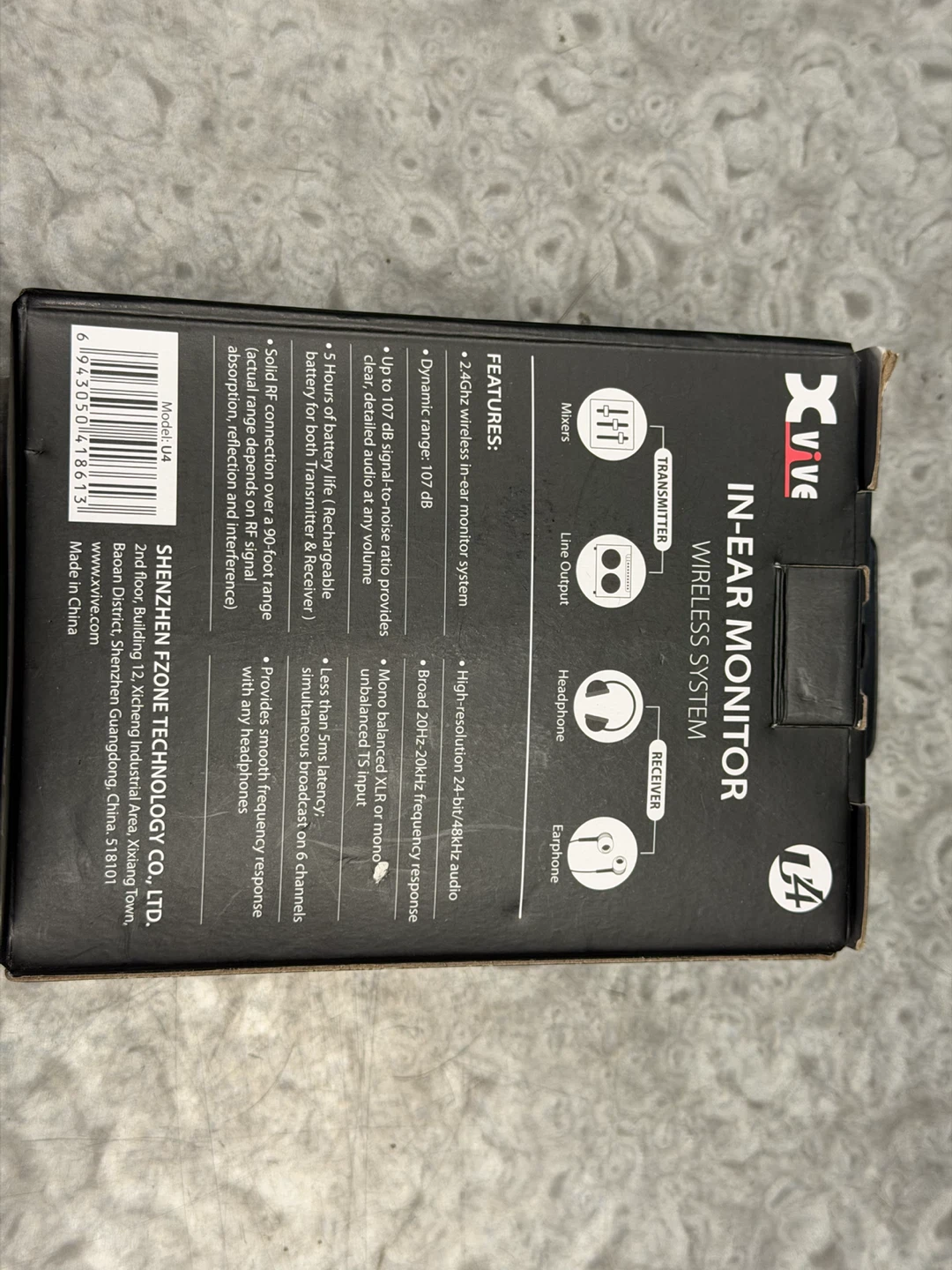 Xvive U4 Wireless In-Ear Monitor System - photo 5