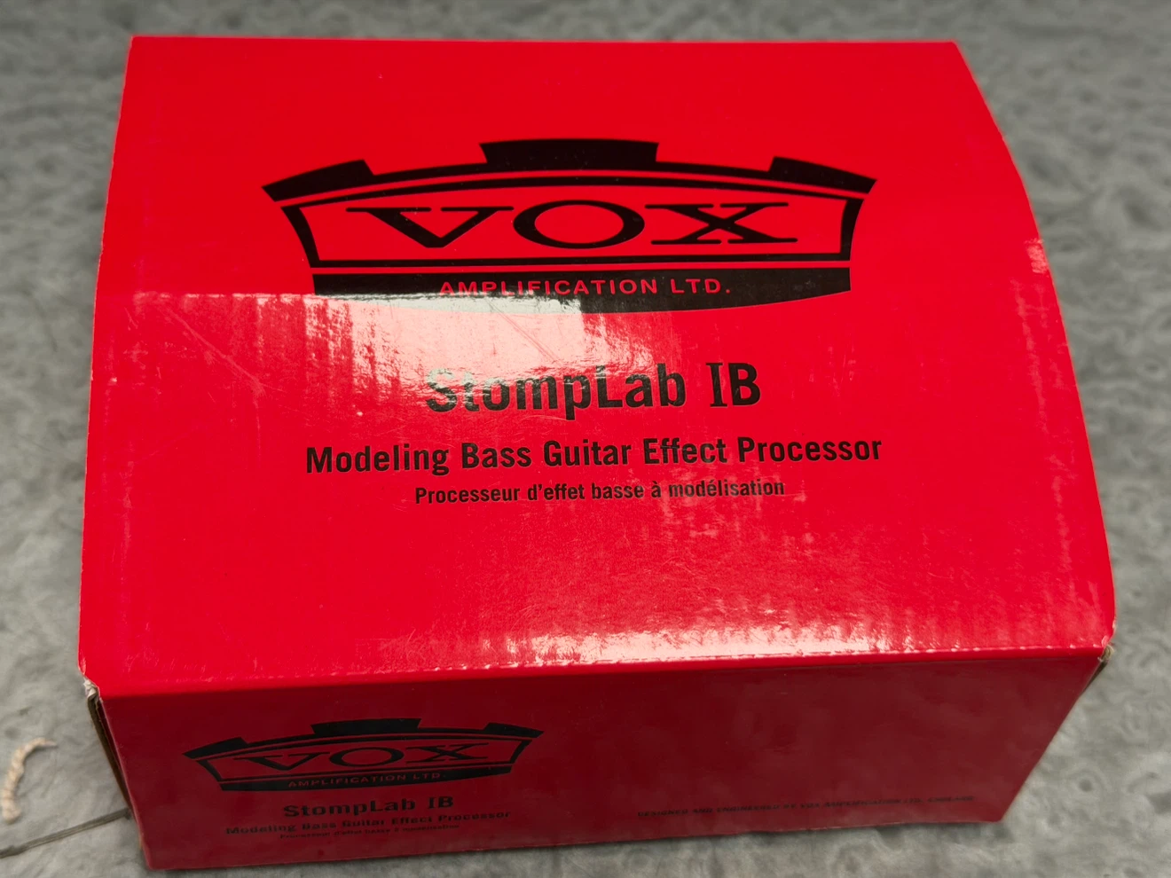 Vox StompLab 1B Modeling Bass Guitar Effect Processor