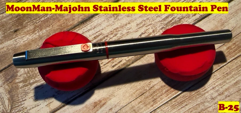 MoonMan-Majohn Stainless Steel Fountain Pen - photo 2