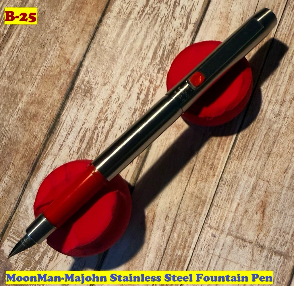 MoonMan-Majohn Stainless Steel Fountain Pen