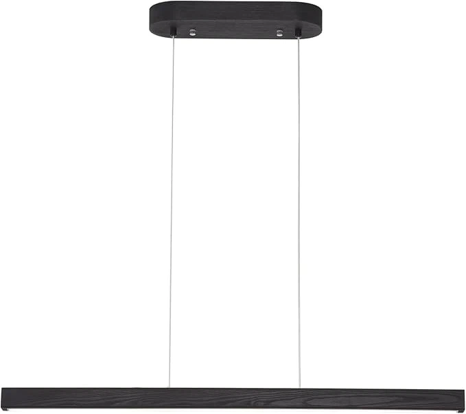 31.5" Wood Linear Pendant Light