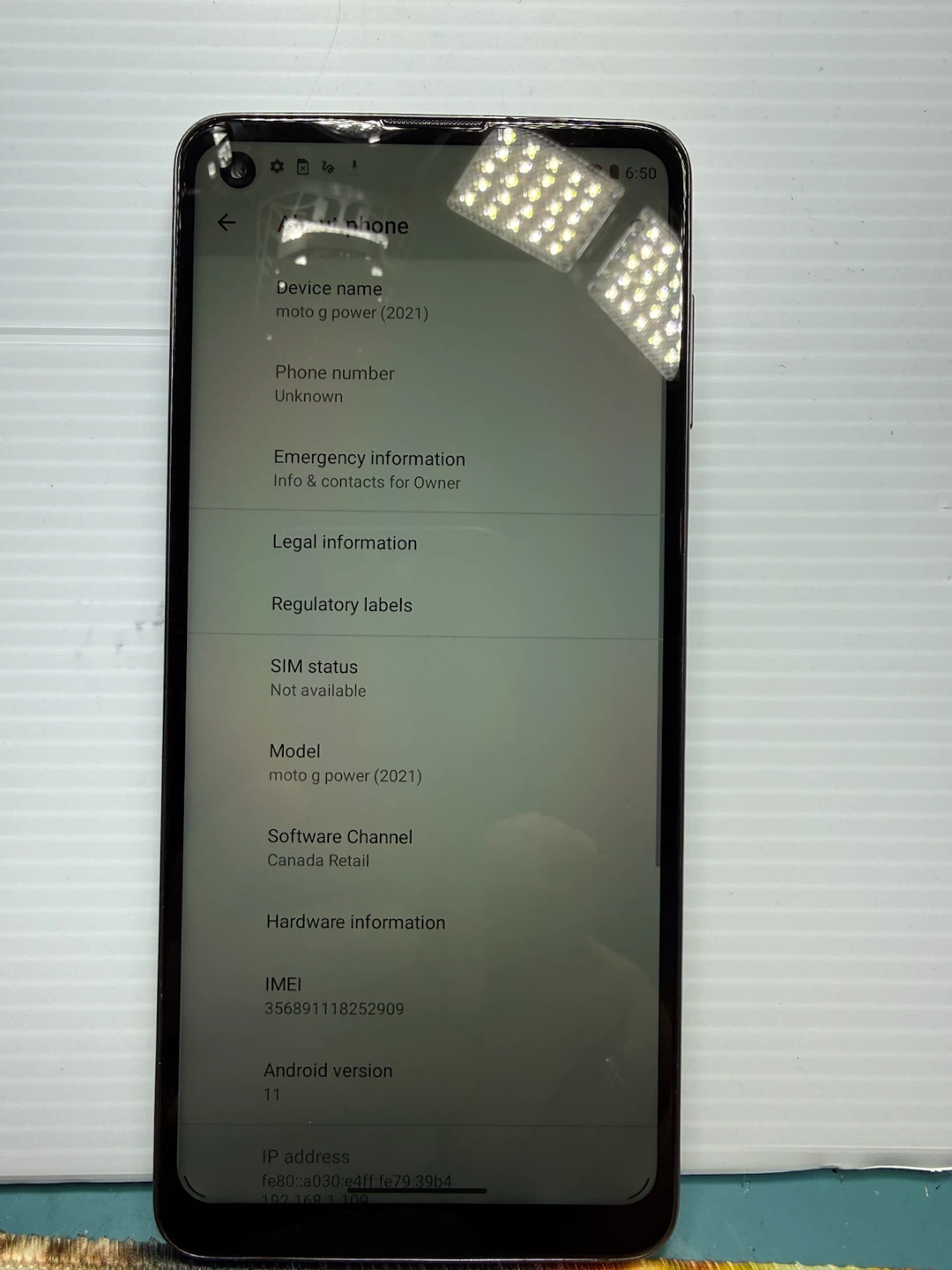 Motorola Moto G Power (2021) 64GB Smartphone - photo 3