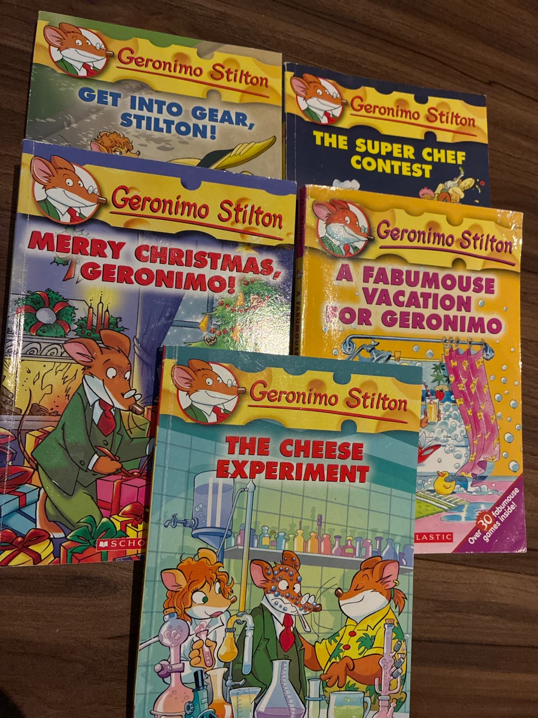 5 Geronimo Stilton Books