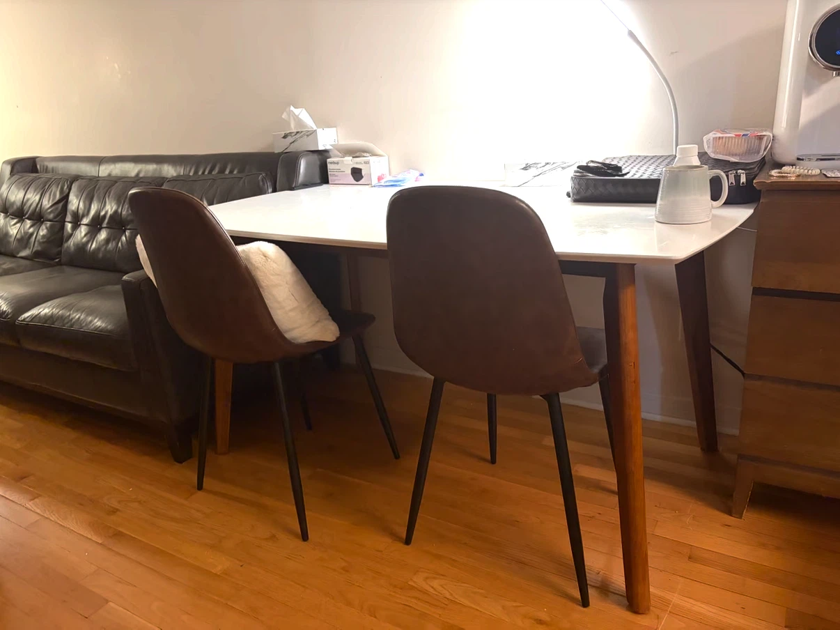 Set of Two Mid-Century Modern Dining Chairs