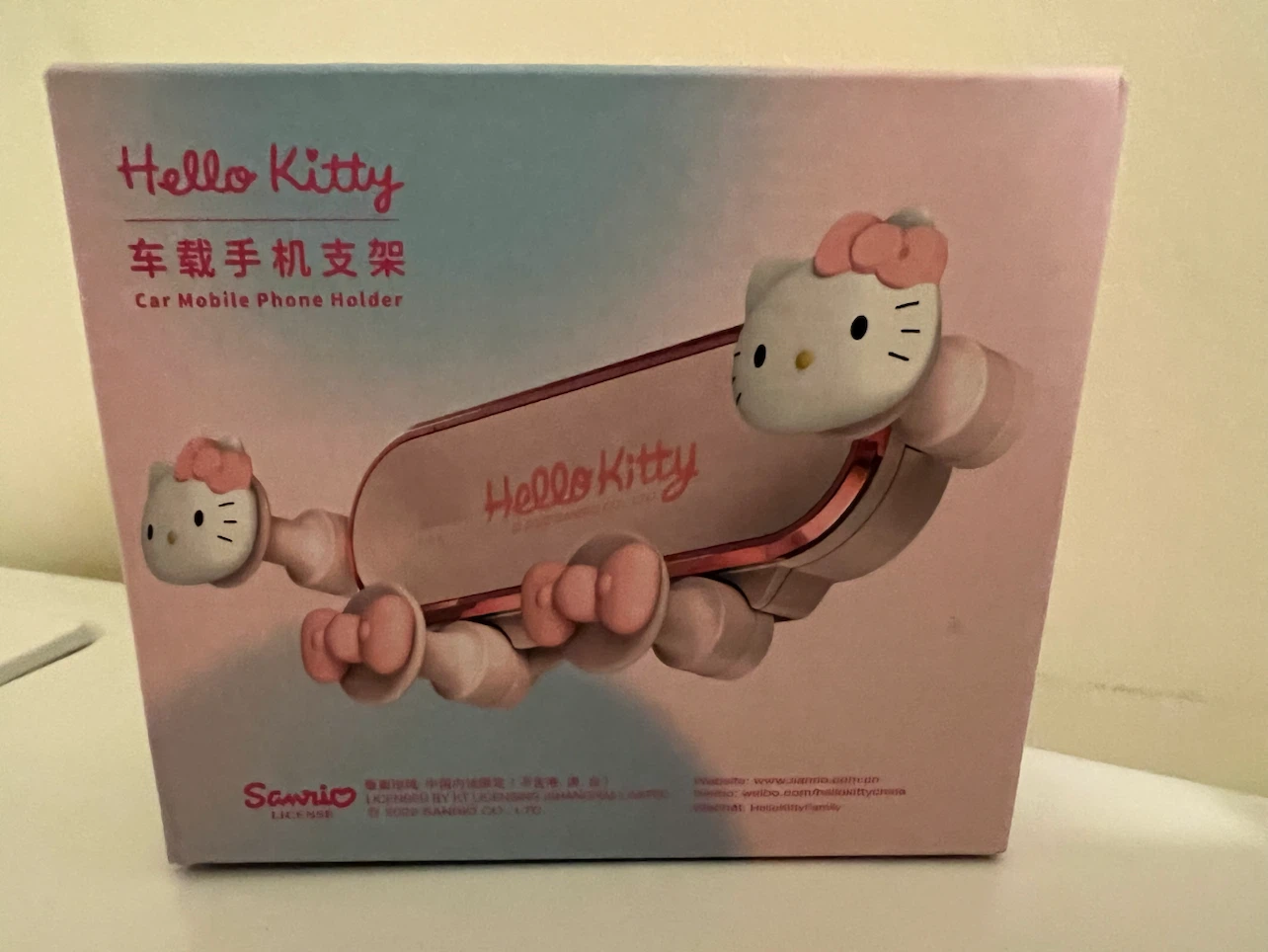 Hello Kitty Car Mobile Phone Holder