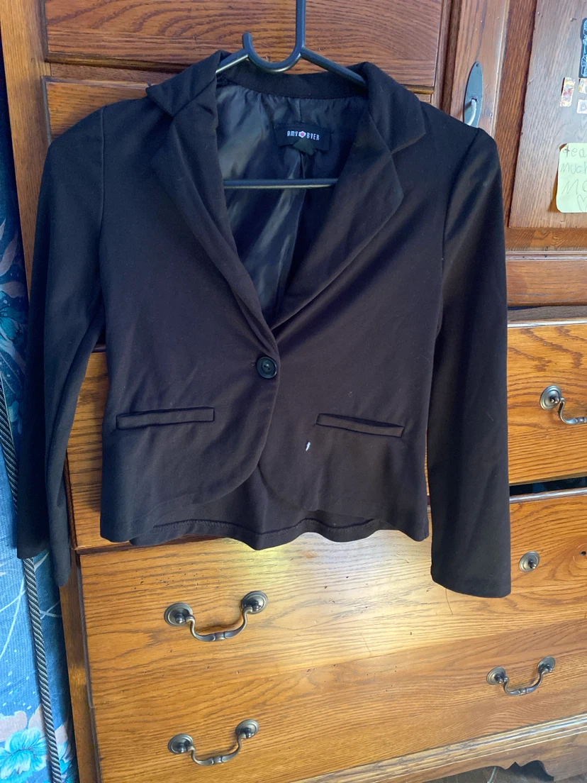 Amy Byer Black Blazer