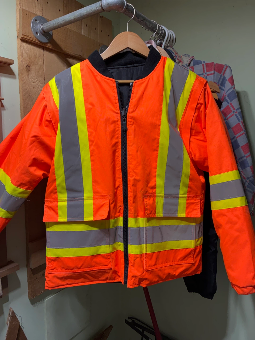 Hi-Vis Safety Bomber Jacket