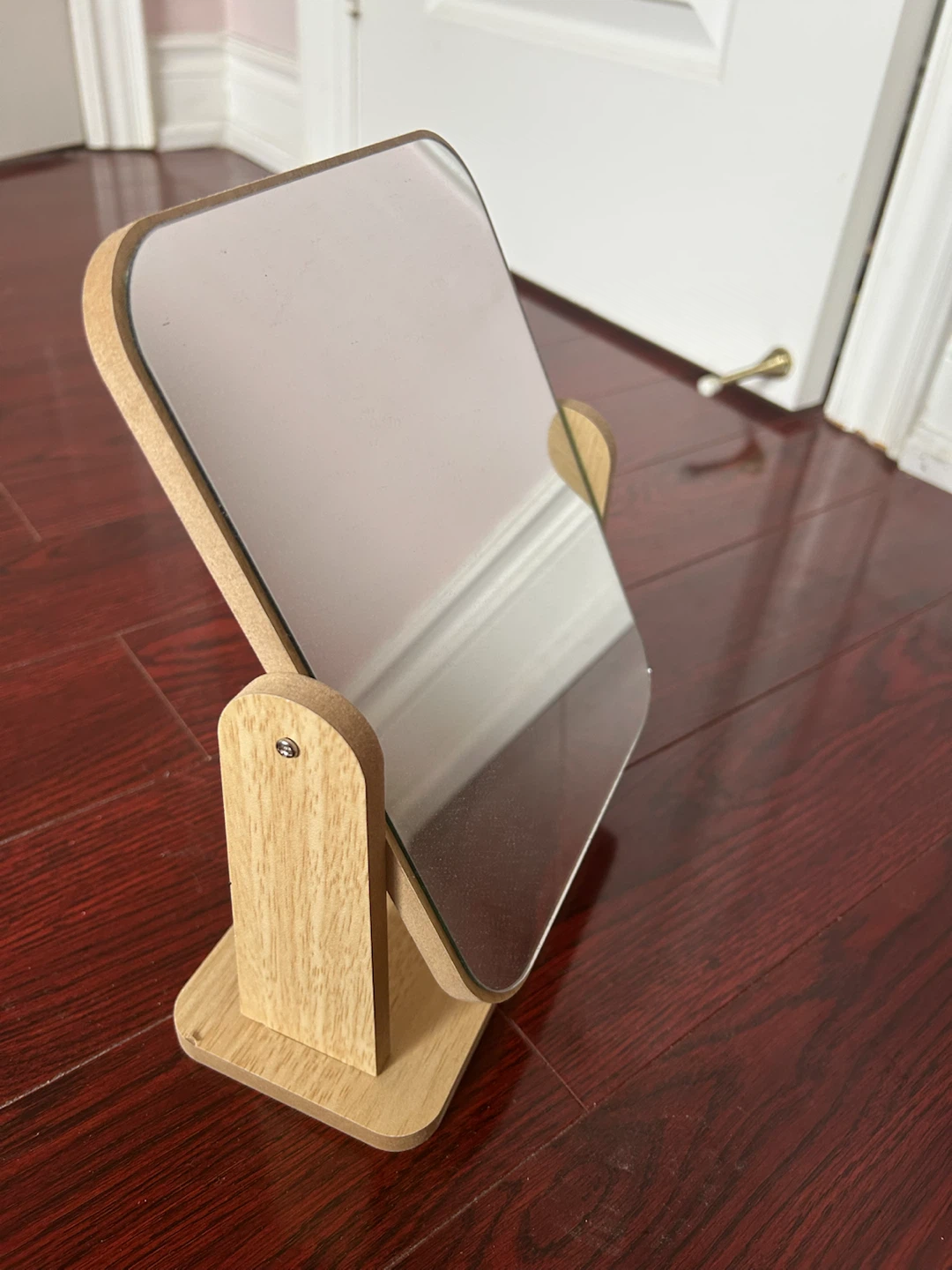 Wooden Desktop  Mirror