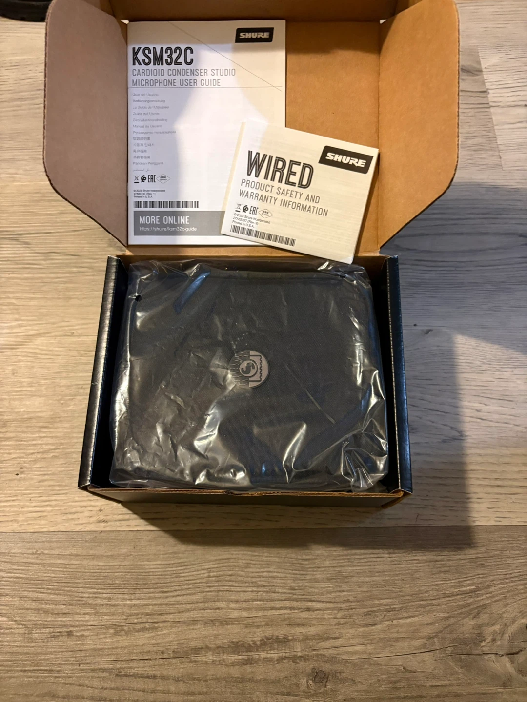 Shure KSM32C Condenser Microphone Stage Kit - photo 2