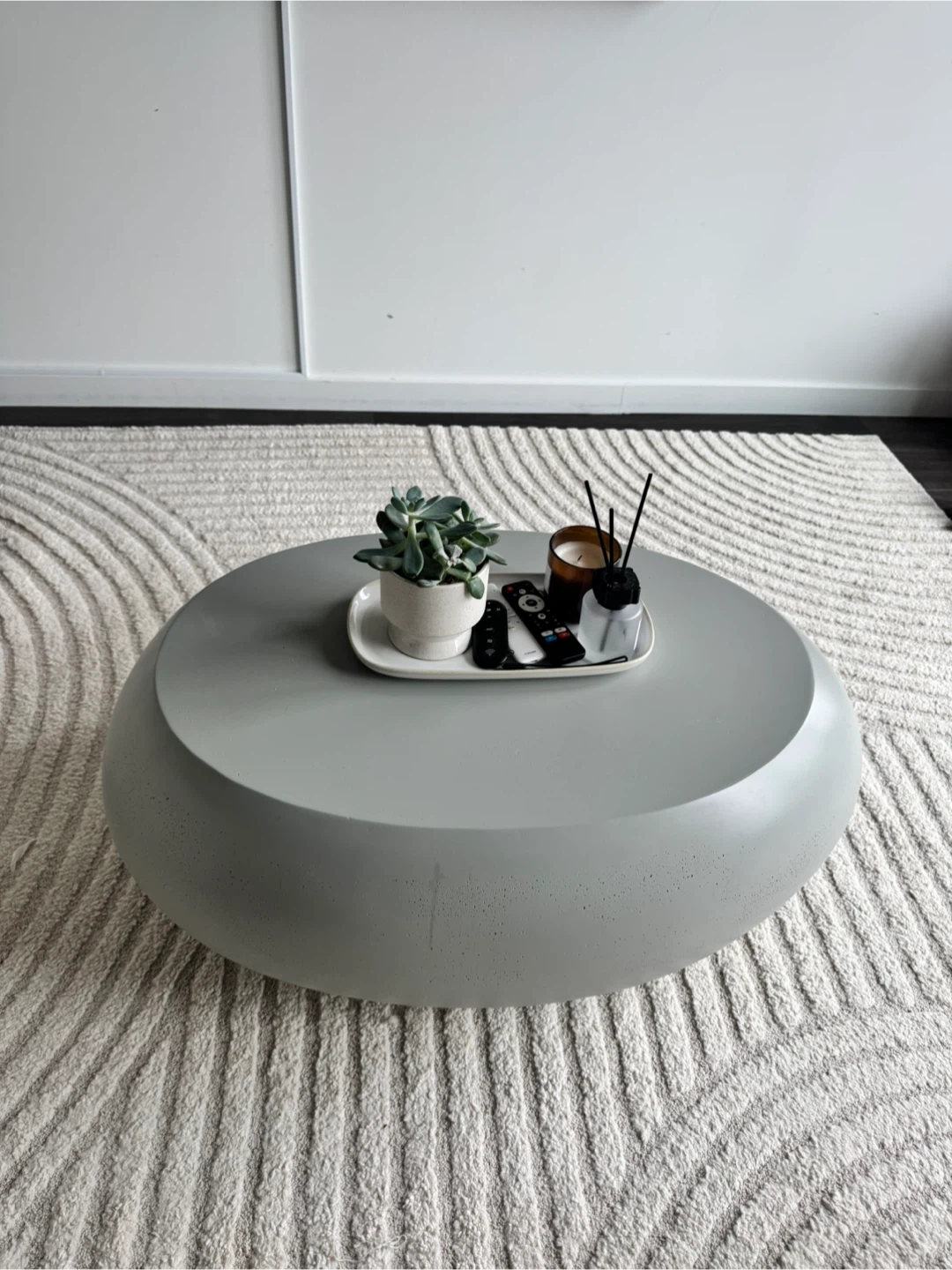 West Elm Pebble Indoor/Outdoor Oval Coffee Table - photo 2