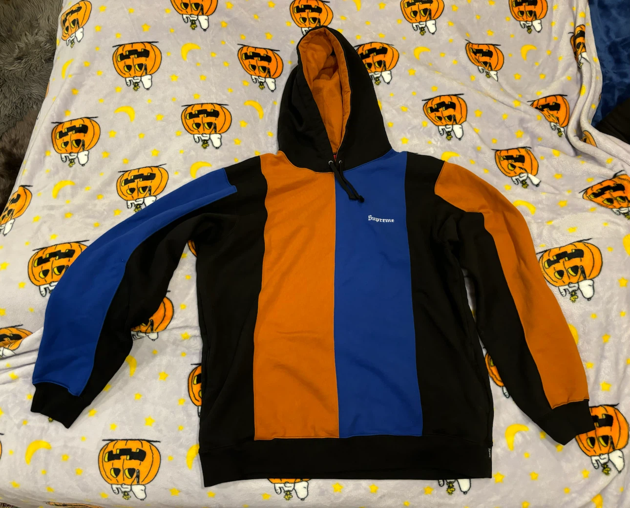 Supreme FW18 Tricolor Hoodie