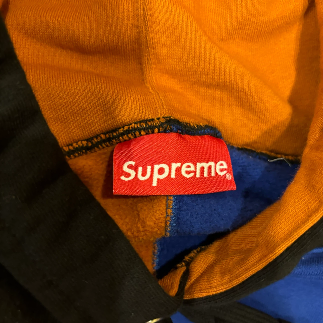 Supreme FW18 Tricolor Hoodie - photo 3