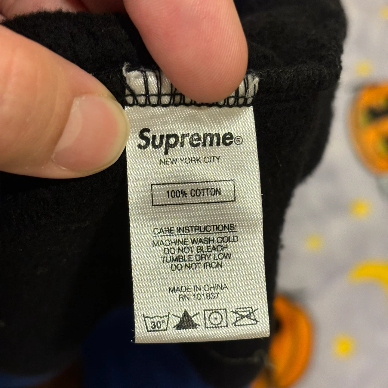 Supreme FW18 Tricolor Hoodie - photo 5