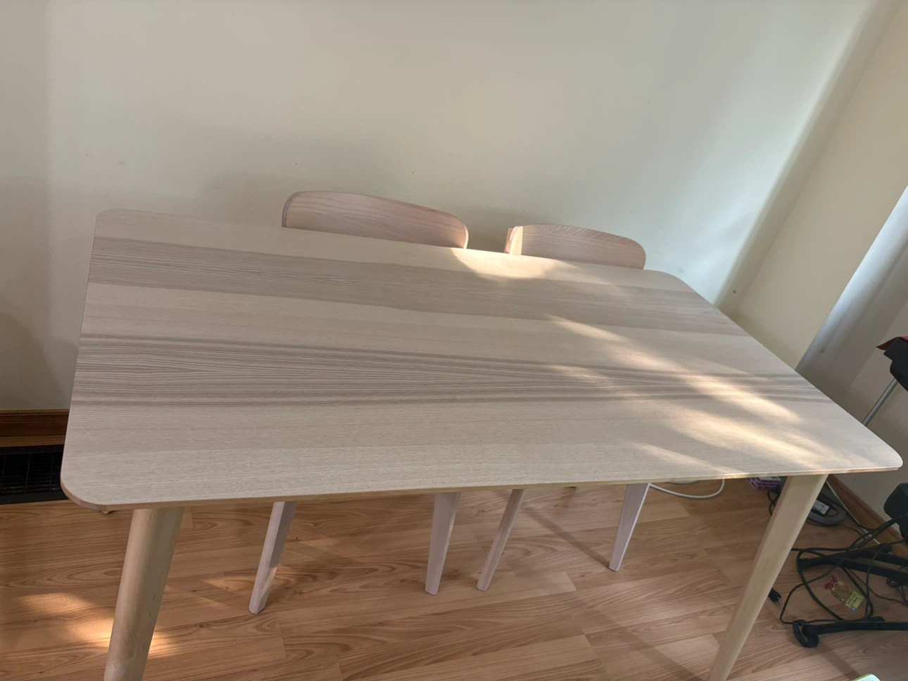 IKEA dining table.