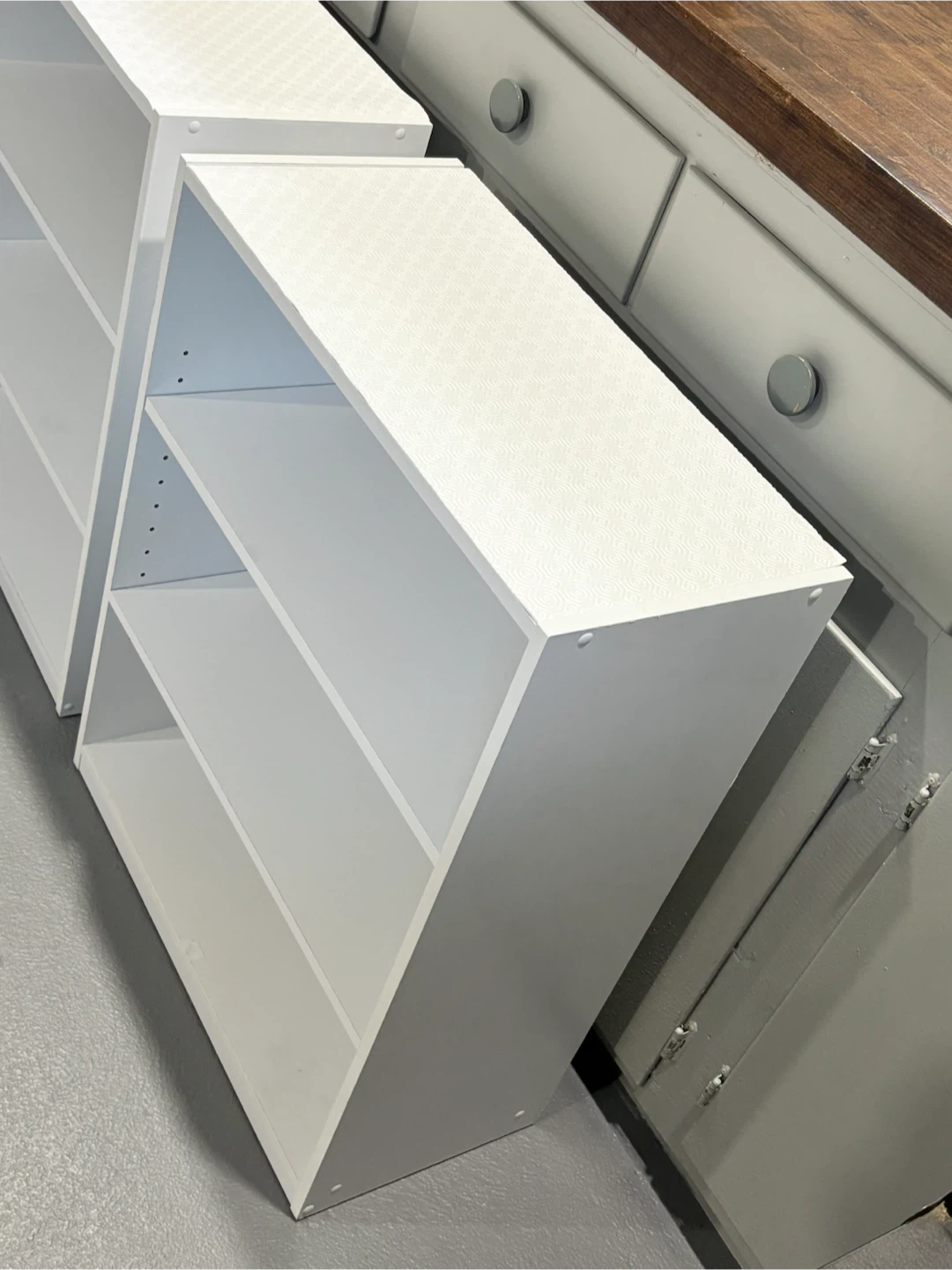 White Bookshelves , white bookshelf - photo 3
