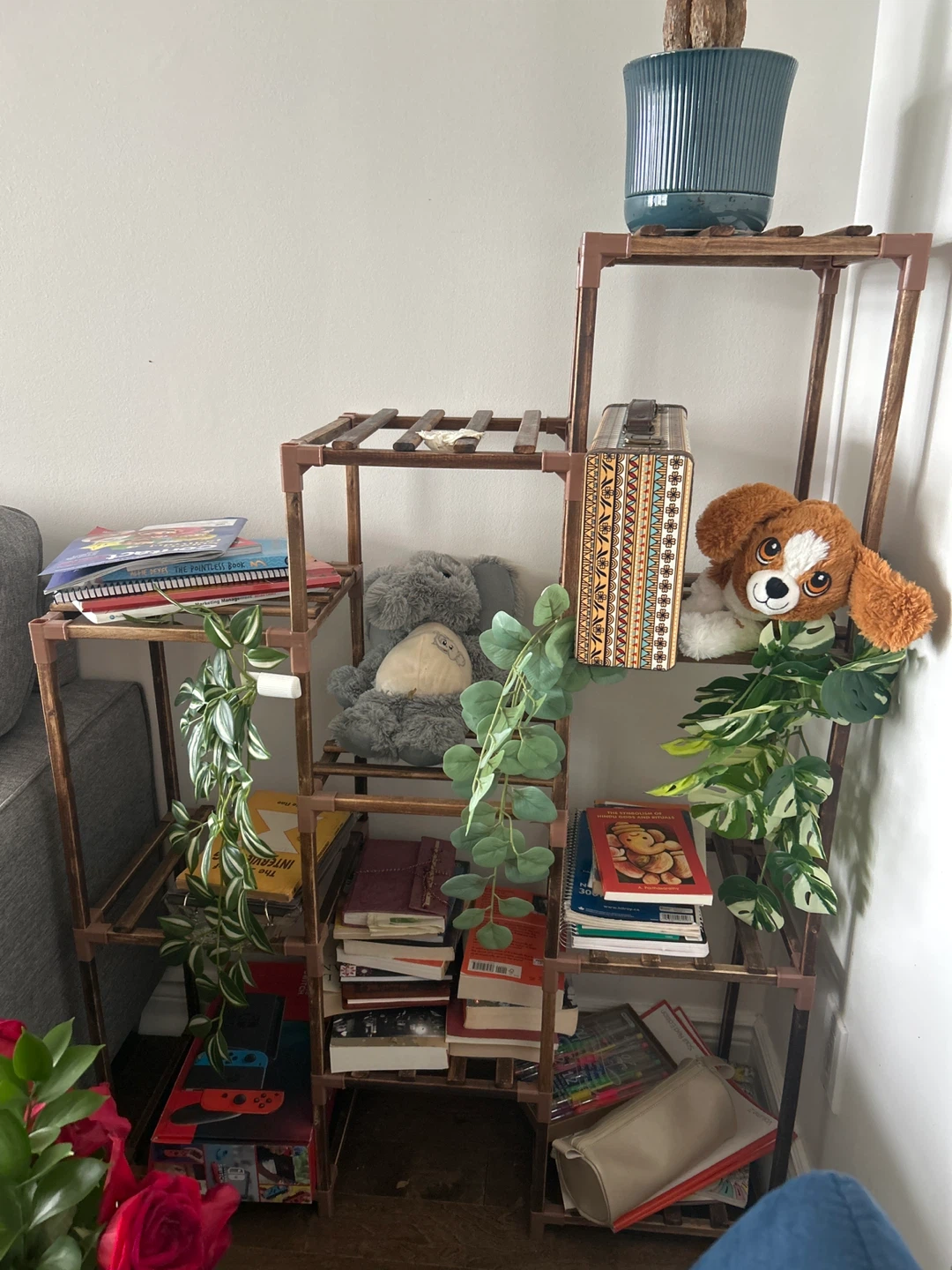 Wooden Multi-Tiered Display Shelf - photo 2