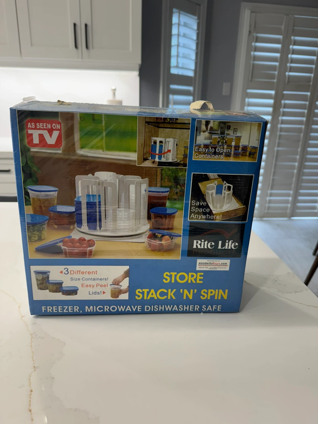 Rite Life Store Stack 'N' Spin Container Set