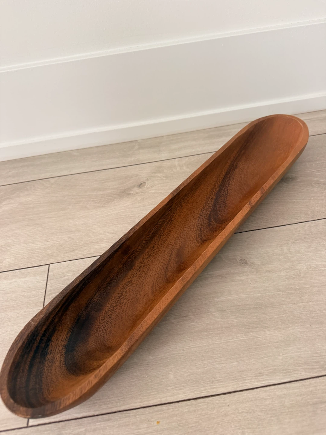 Large 21” Natural Wood Serving Bowl / Centerpiece