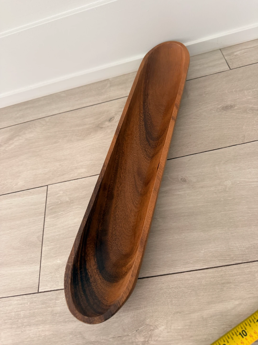 Large 21” Natural Wood Serving Bowl / Centerpiece - photo 2