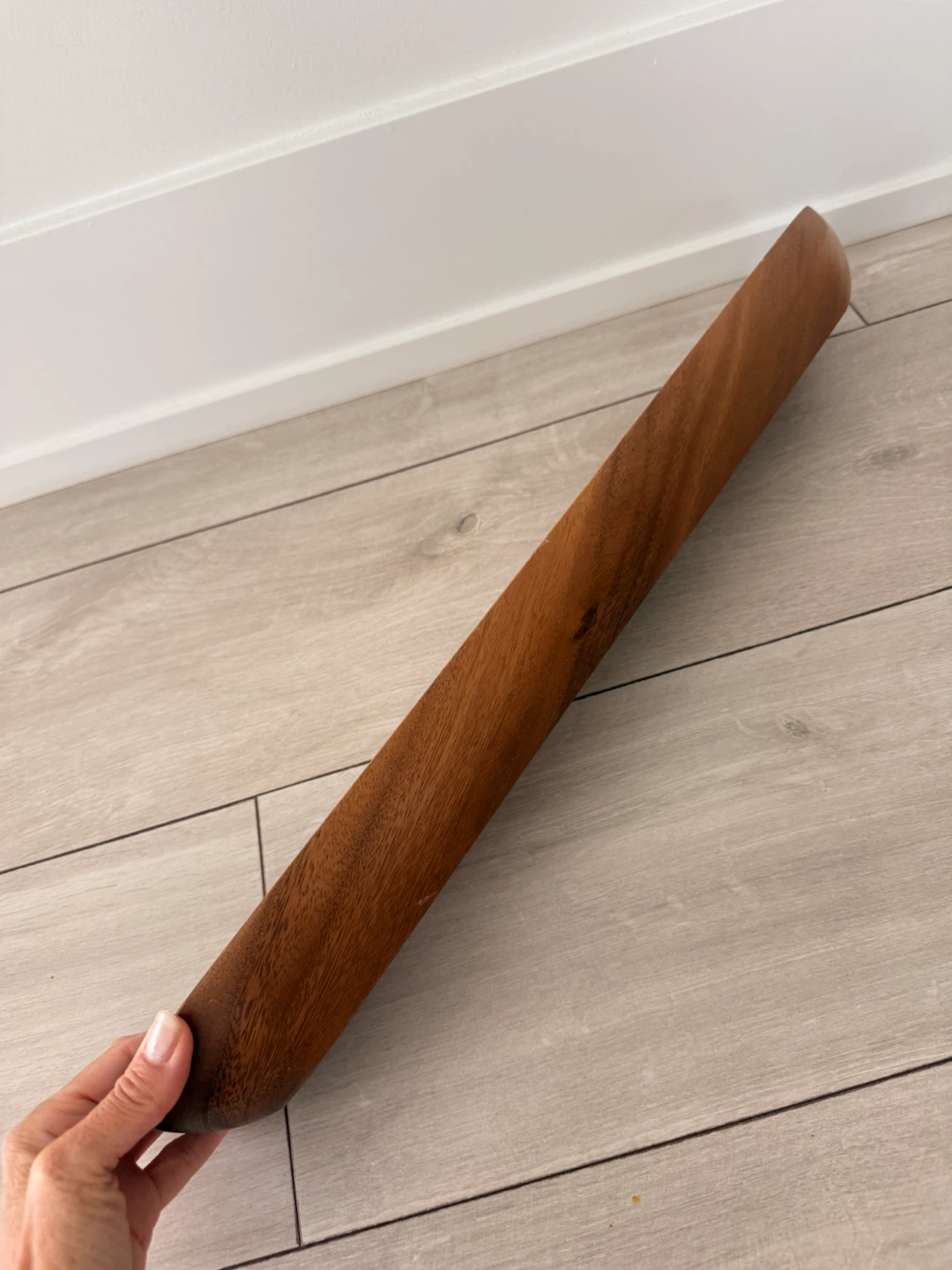 Large 21” Natural Wood Serving Bowl / Centerpiece - photo 3