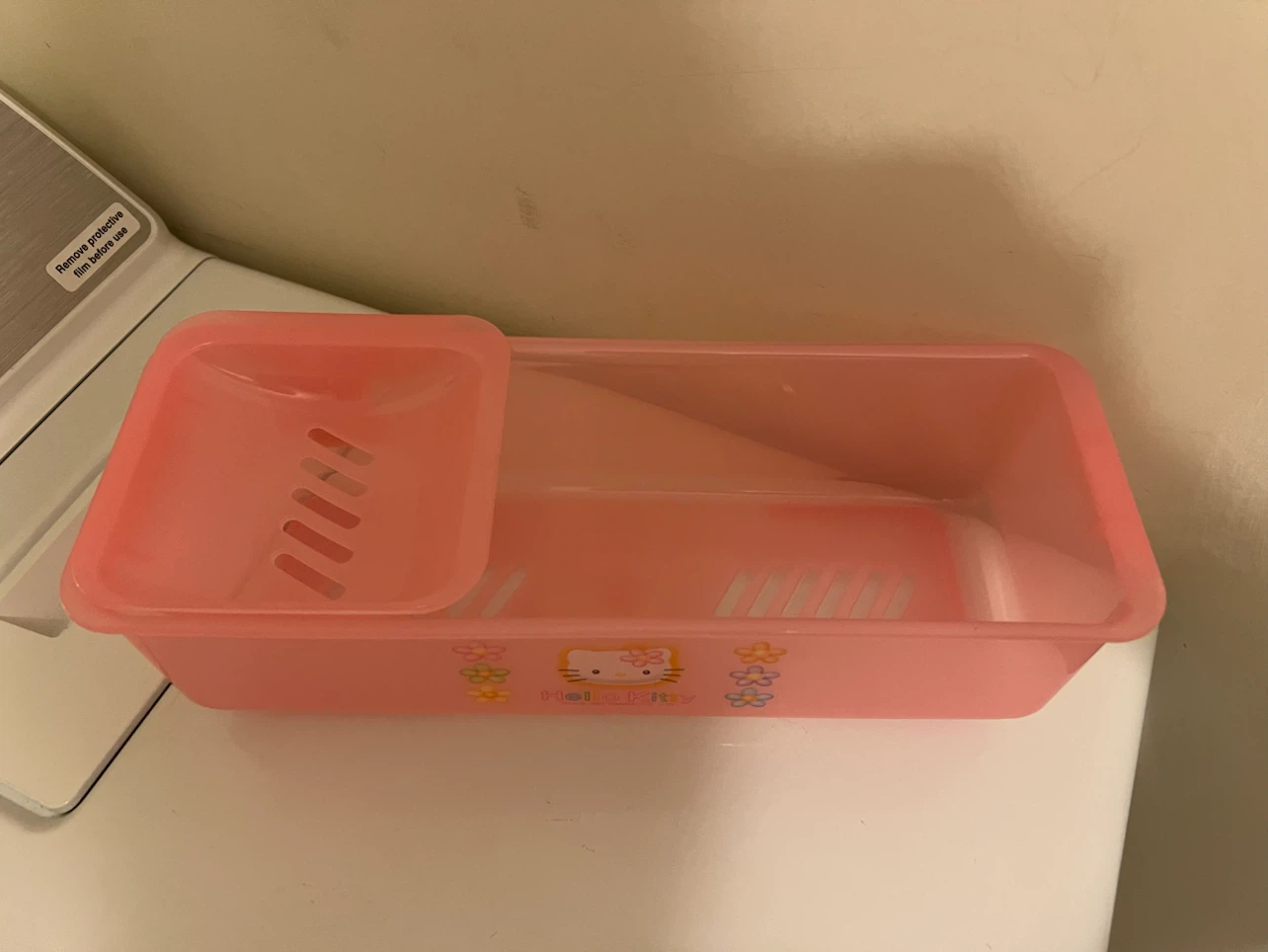 Hello Kitty Pink Plastic Storage Tray - photo 2