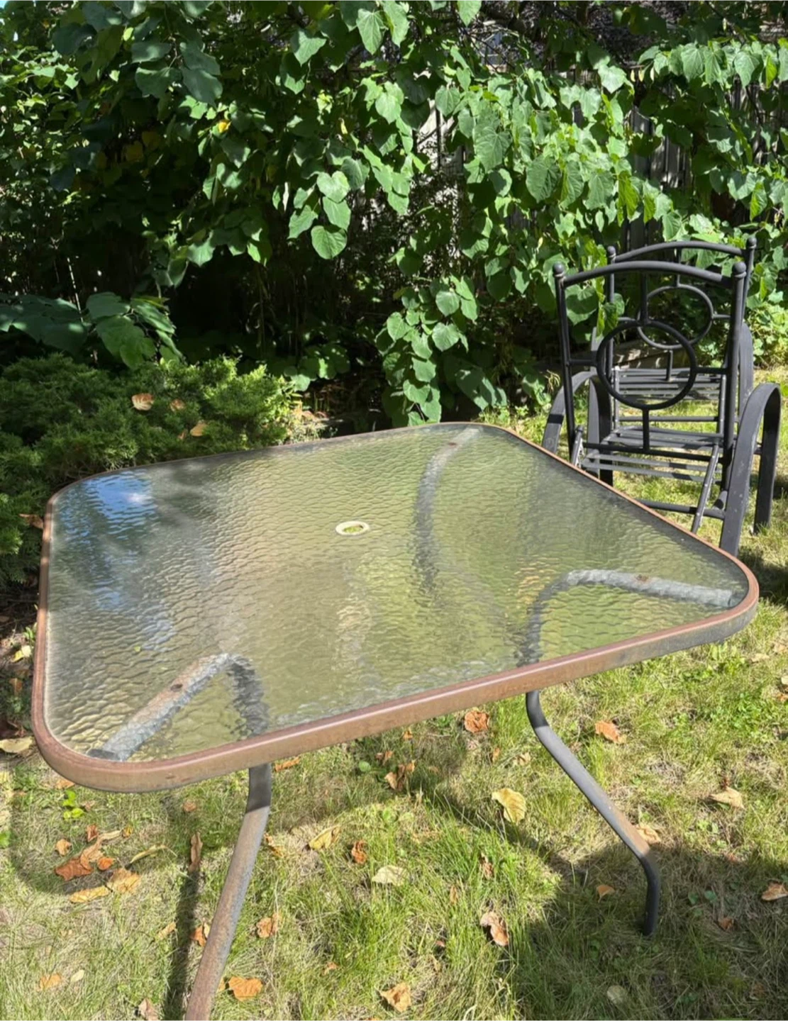 Outdoor Patio Table and Chair Set