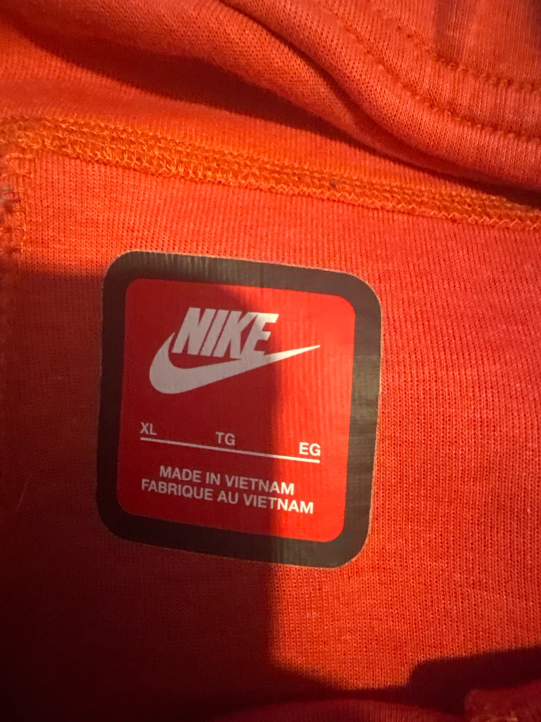 Nike Tech Fleece Joggers Red - photo 3