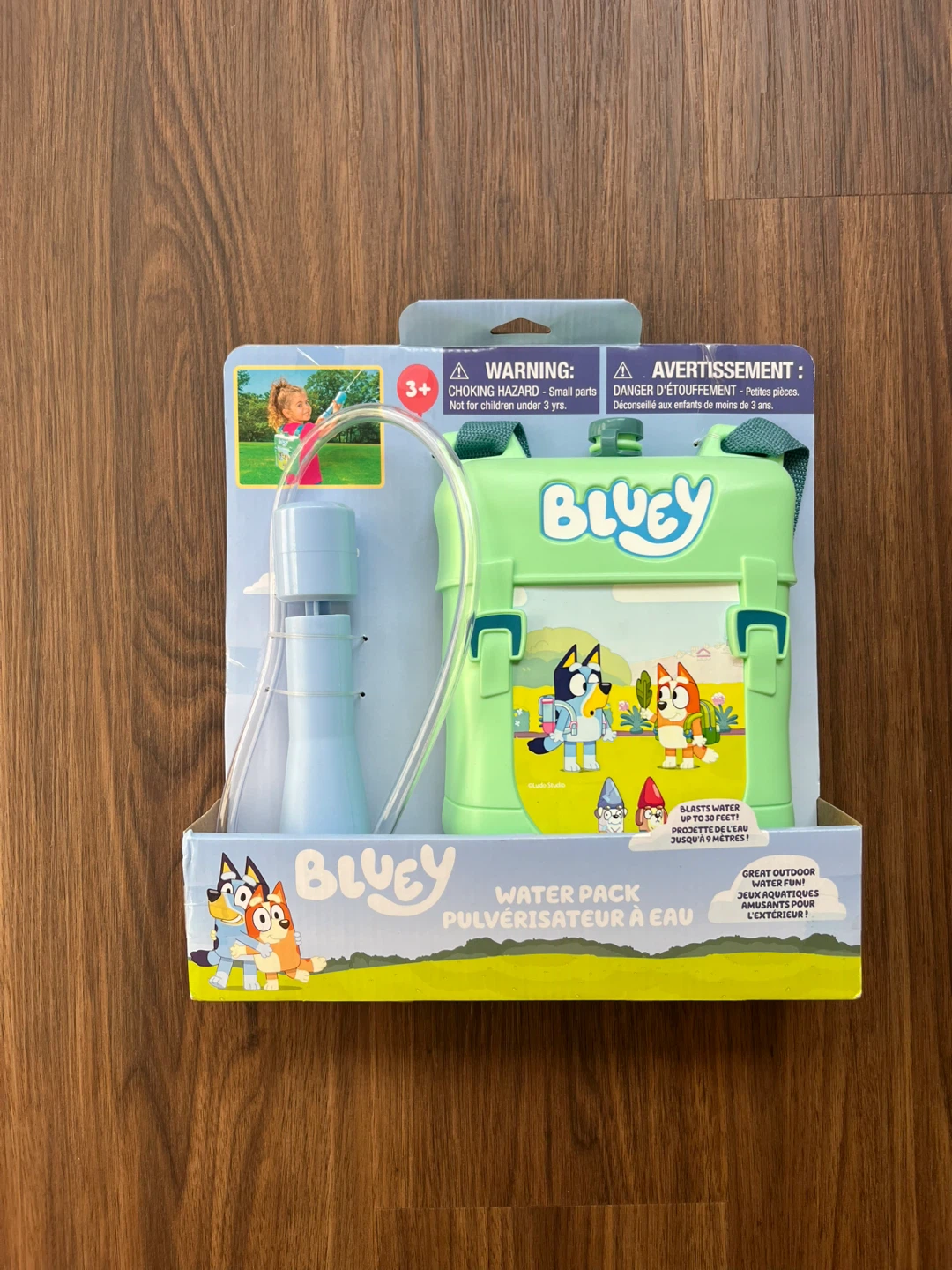 Bluey Water Pack Water Blaster , NIP