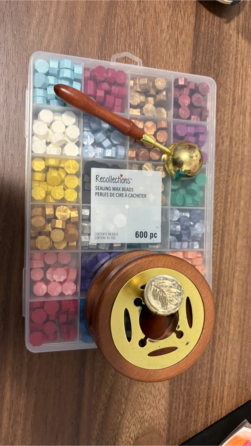 Wax Sealing Kit and Crystal Collection Bundle