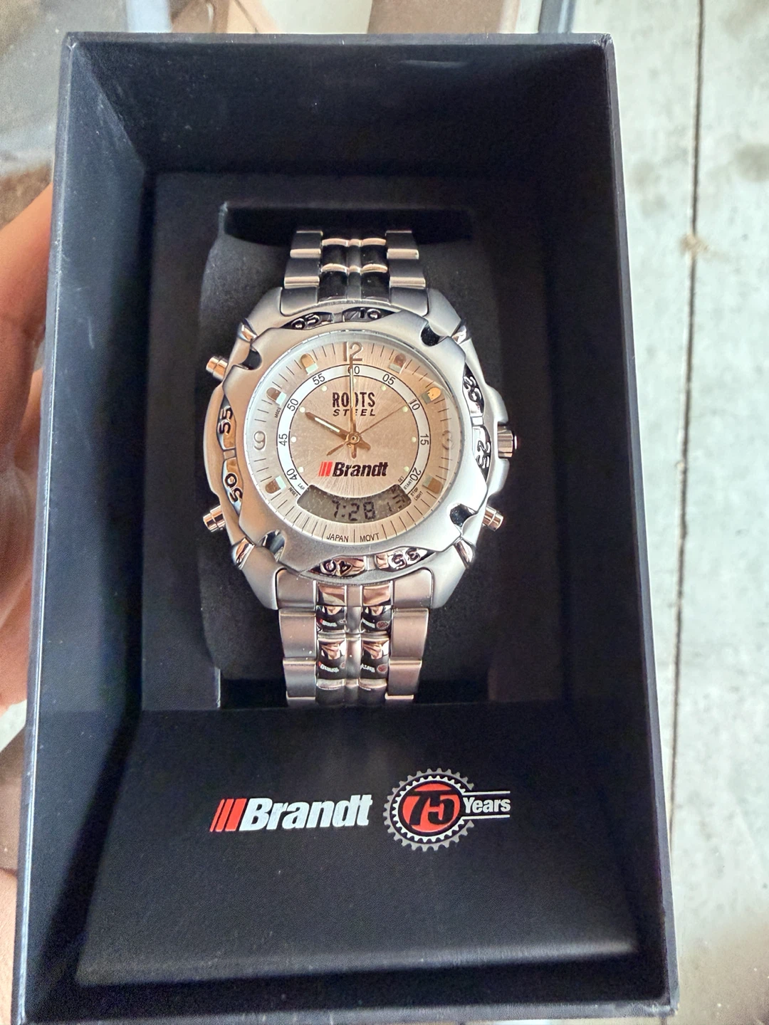 Roots Steel Brandt 75 Years Anniversary Watch