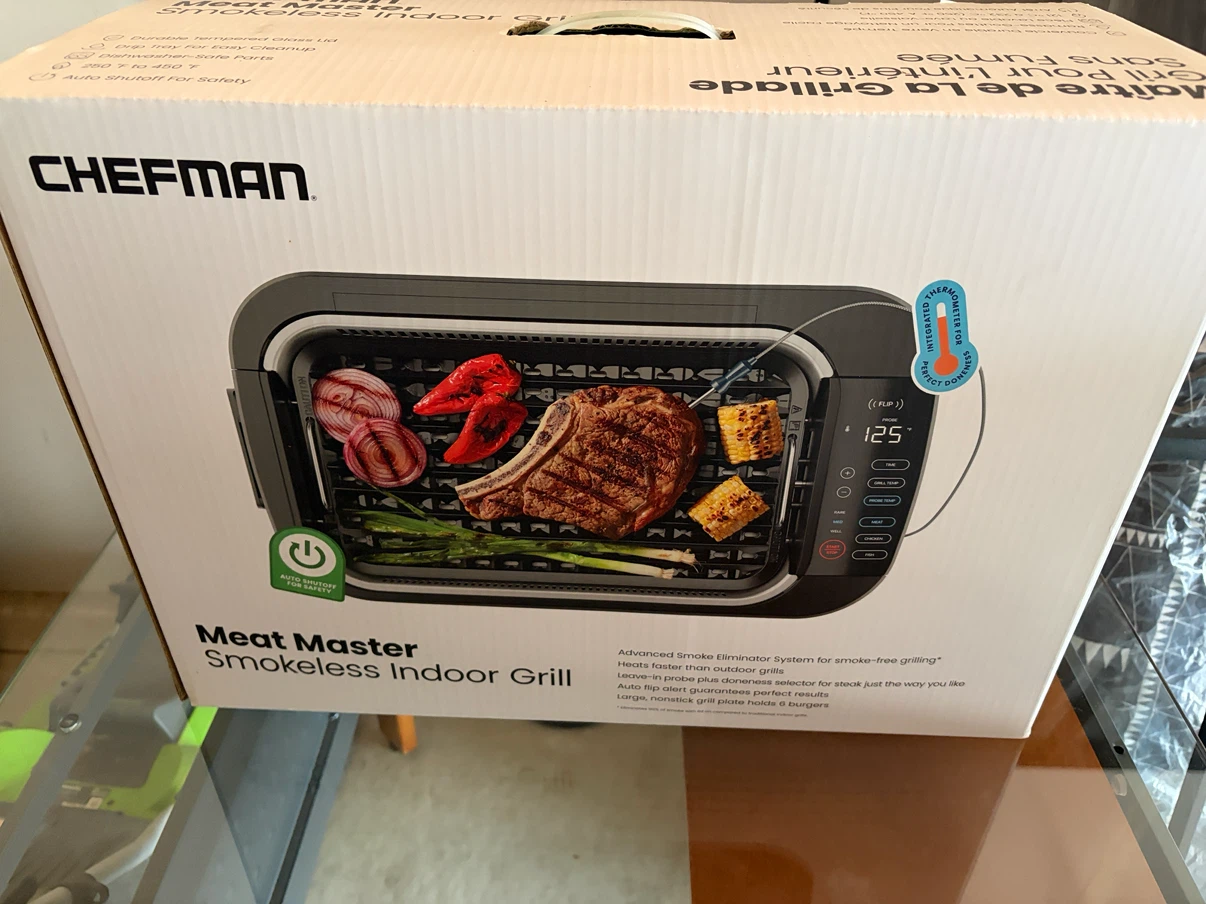 Chefman Meat Master Smokeless Indoor Grill