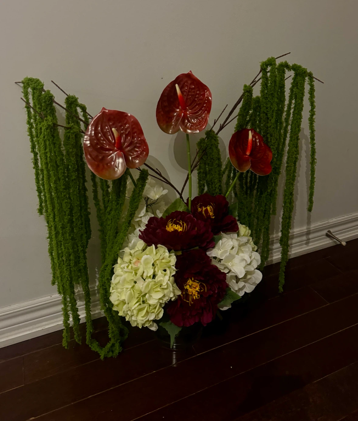 Artificial Hanging Moss Branch - photo 3