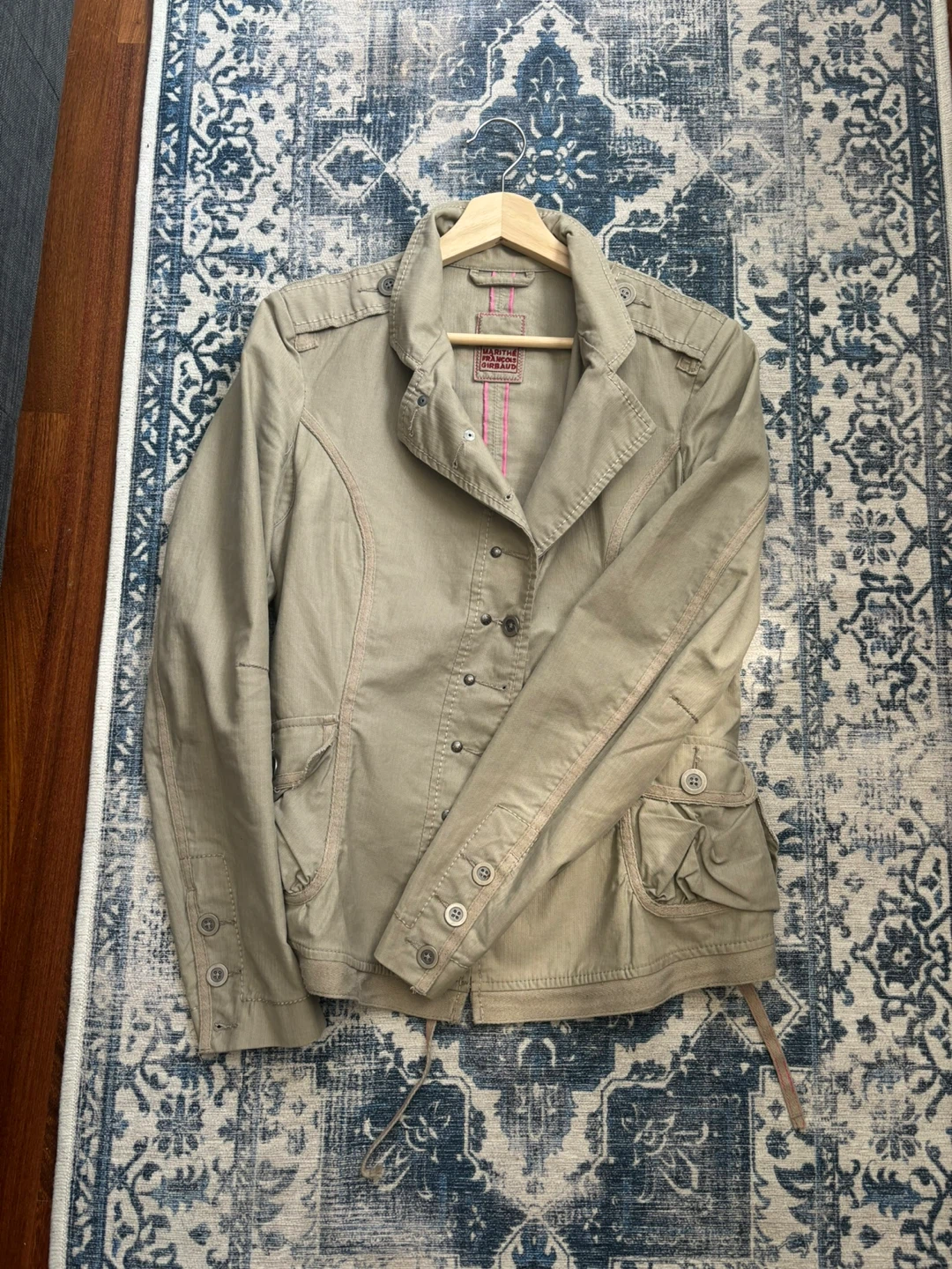 Marithe Francois Girbaud Khaki Jacket - photo 2