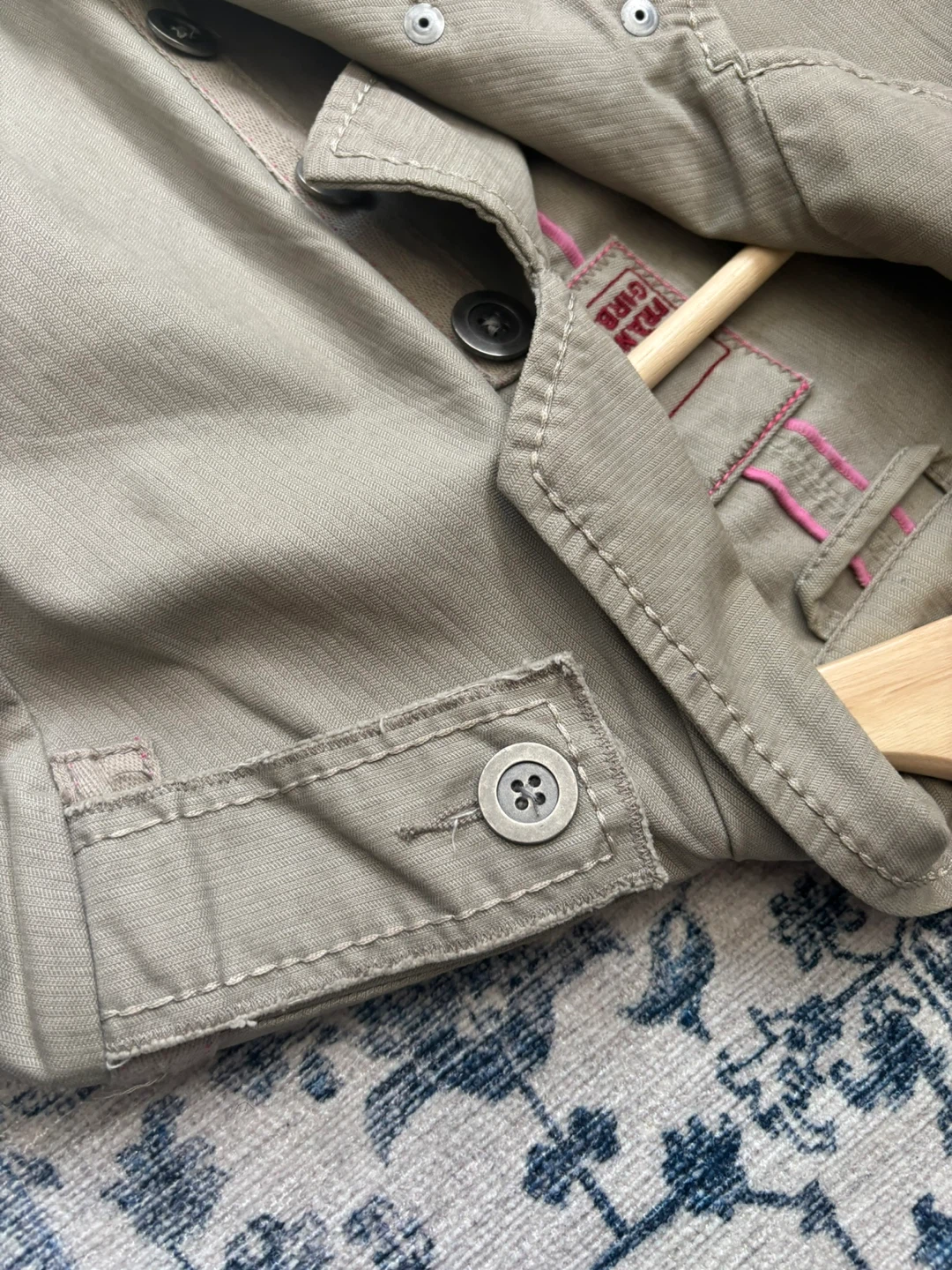 Marithe Francois Girbaud Khaki Jacket - photo 5