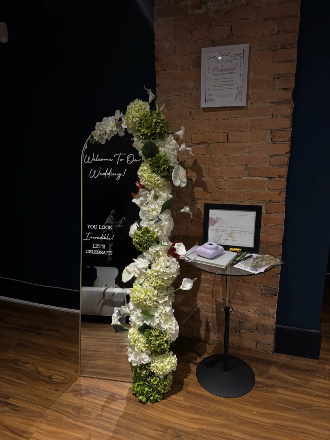 Wedding decor with Floral Arrangement