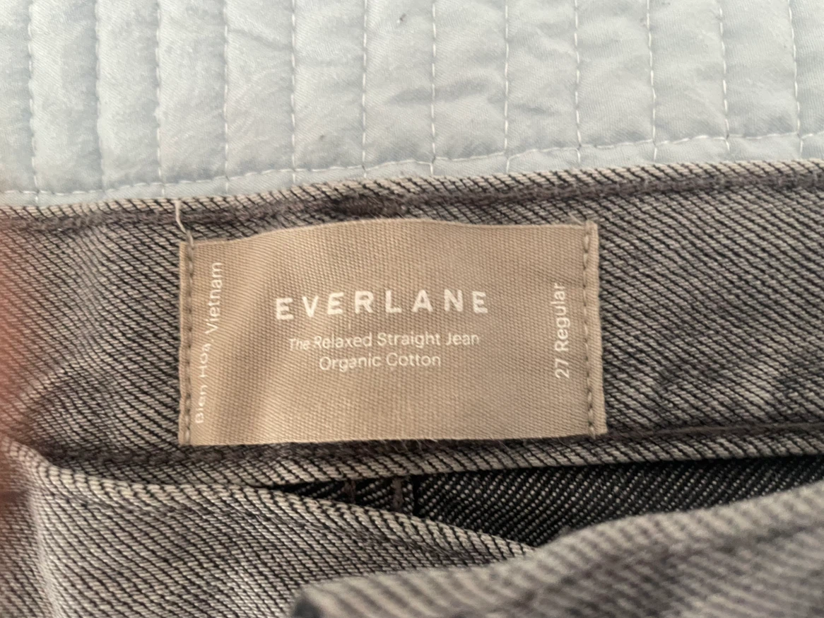 Everlane The Relaxed Straight Jean Size 27 - photo 3