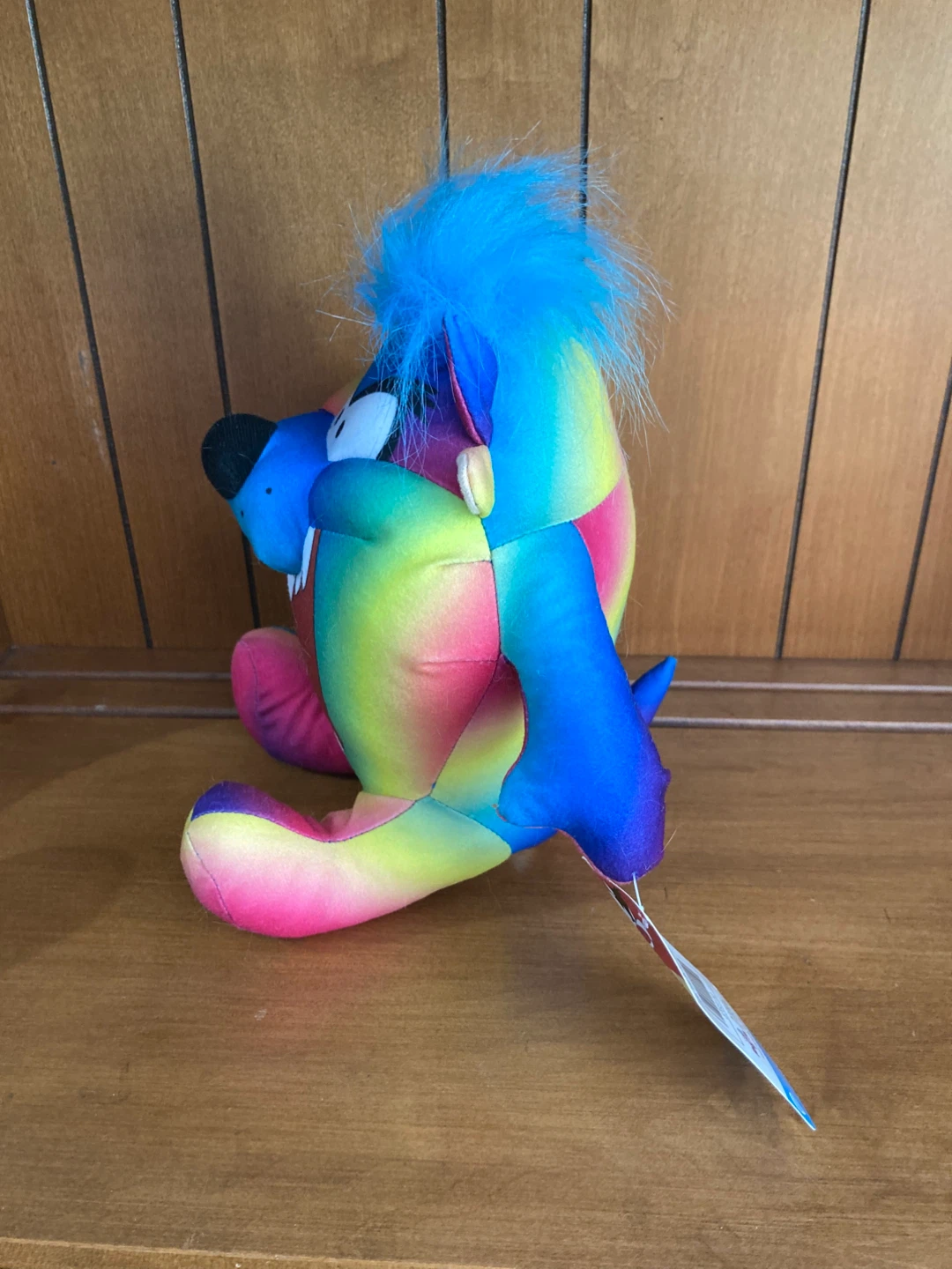 Looney Tunes Rainbow Tasmanian Devil Plush - photo 2