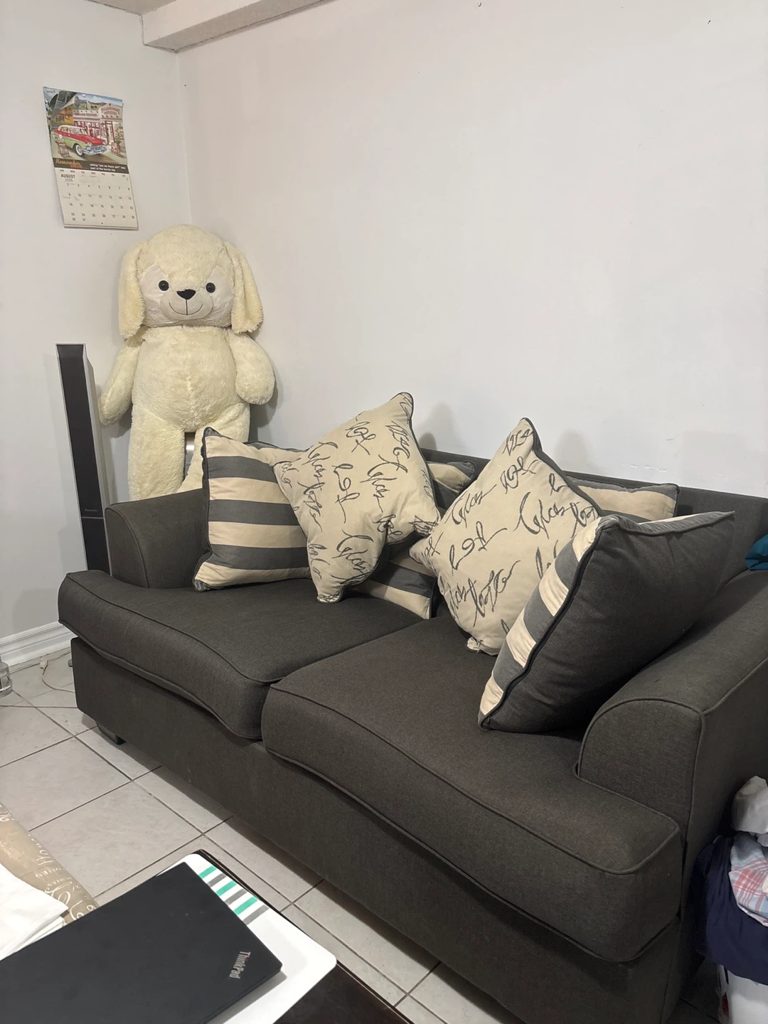 Two set of sofas, Dark Brown Wood Coffee Table - photo 2
