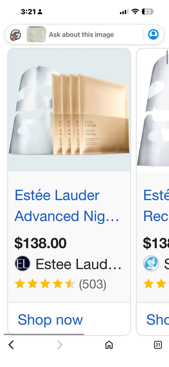 New 4 Estee Lauder Advanced Night Repair Eye Masks - photo 2