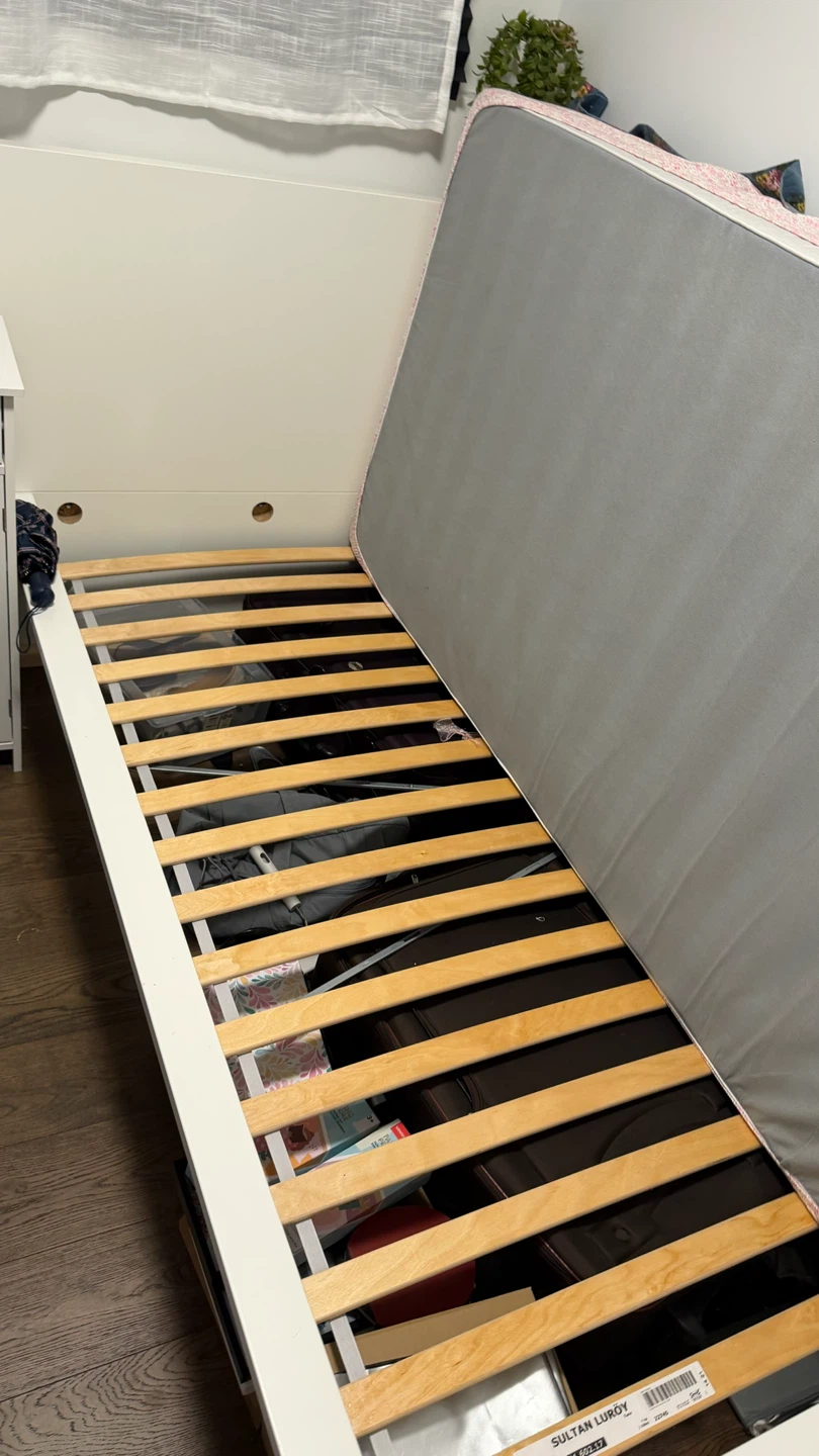IKEA : MALM Bed frame, high, white, Twin - photo 2