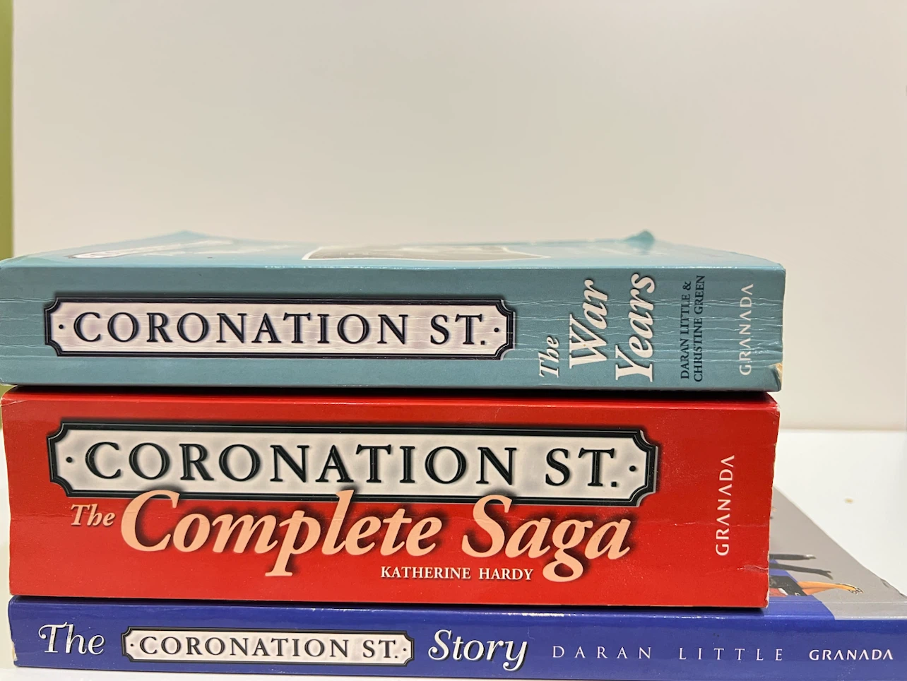 3 Coronation Street Book Collection