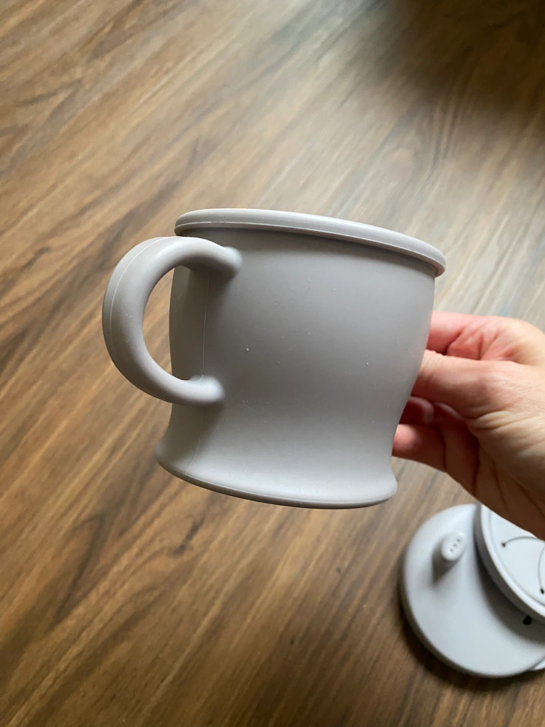 Haakaa Silicone Baby Sip-n-Snack Cup - photo 5