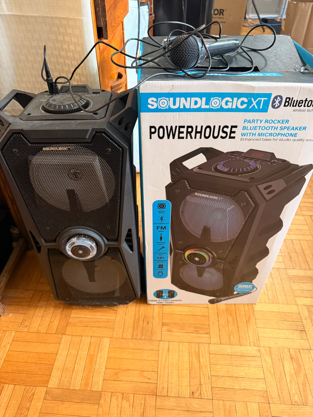 Soundlogic XT Powerhouse Party Rocker Bluetooth Speaker